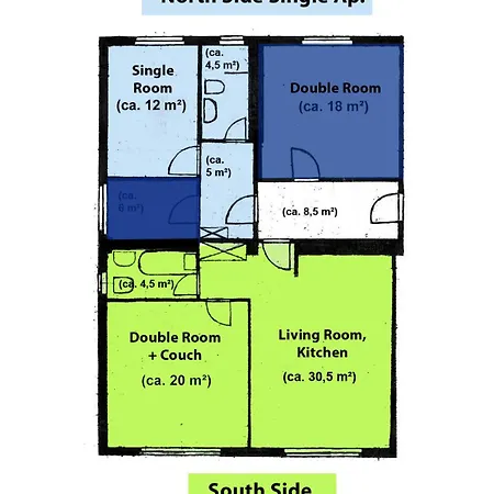 Buena Vista Quarto em Acomodações Particulares